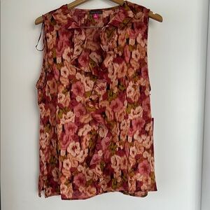 Vince Camuto floral blouse